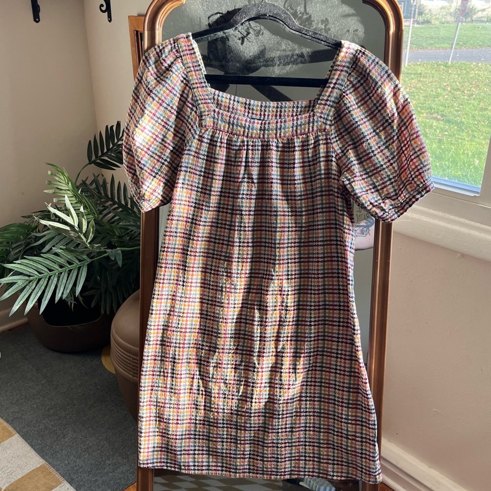 Old Navy Multicolored Smock Dress